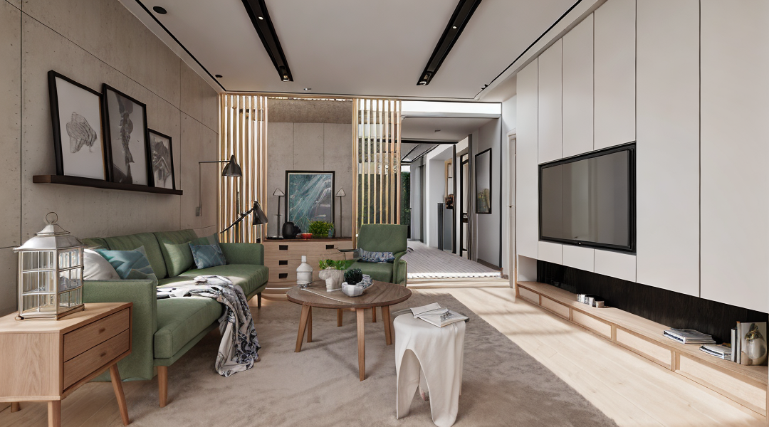 interior shot architecture